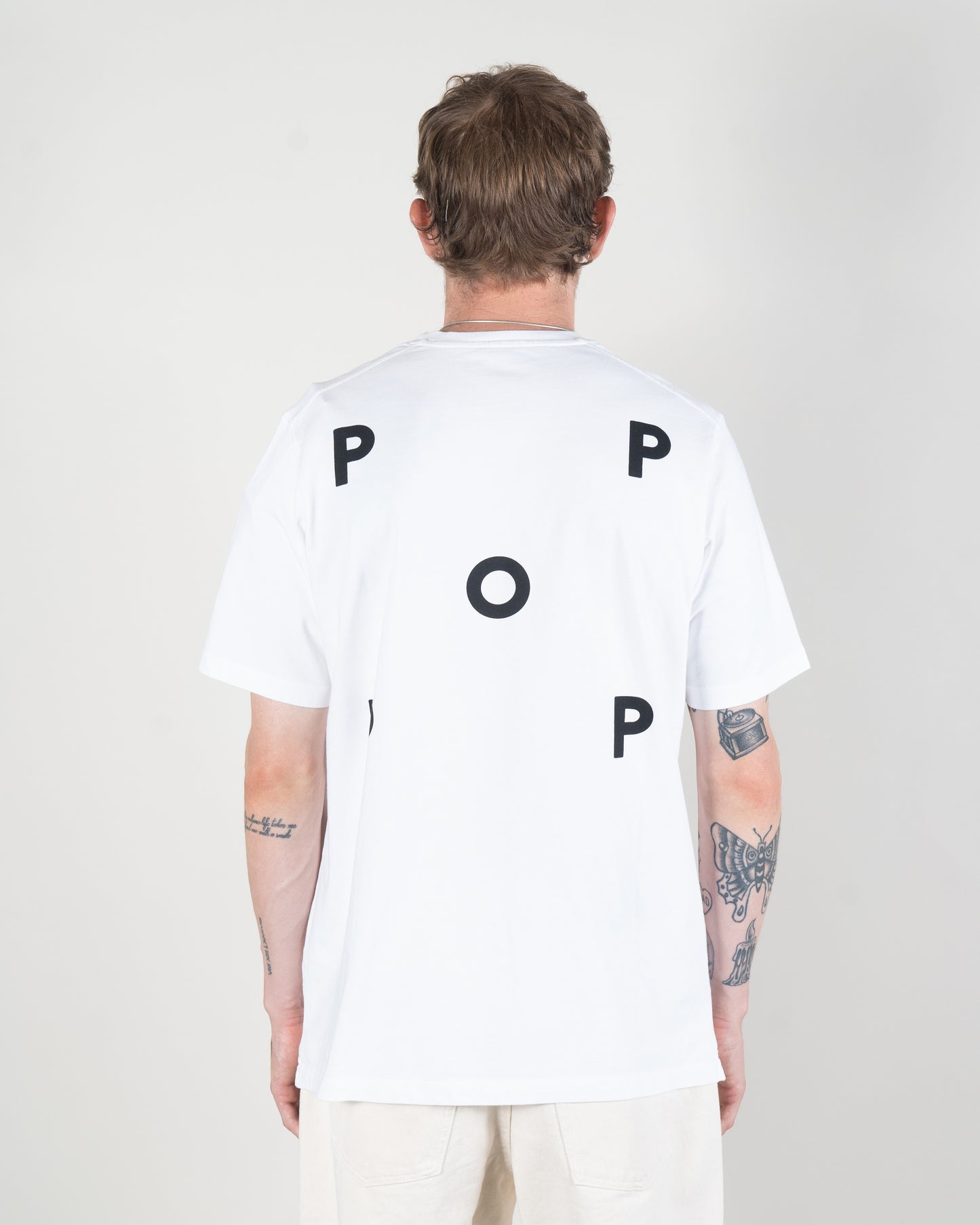 LOGO TEE (WHITE/BLACK)