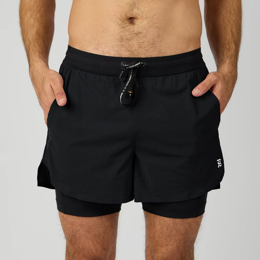 VENTO 2-IN-1 TRAINING SHORT (BLACK)