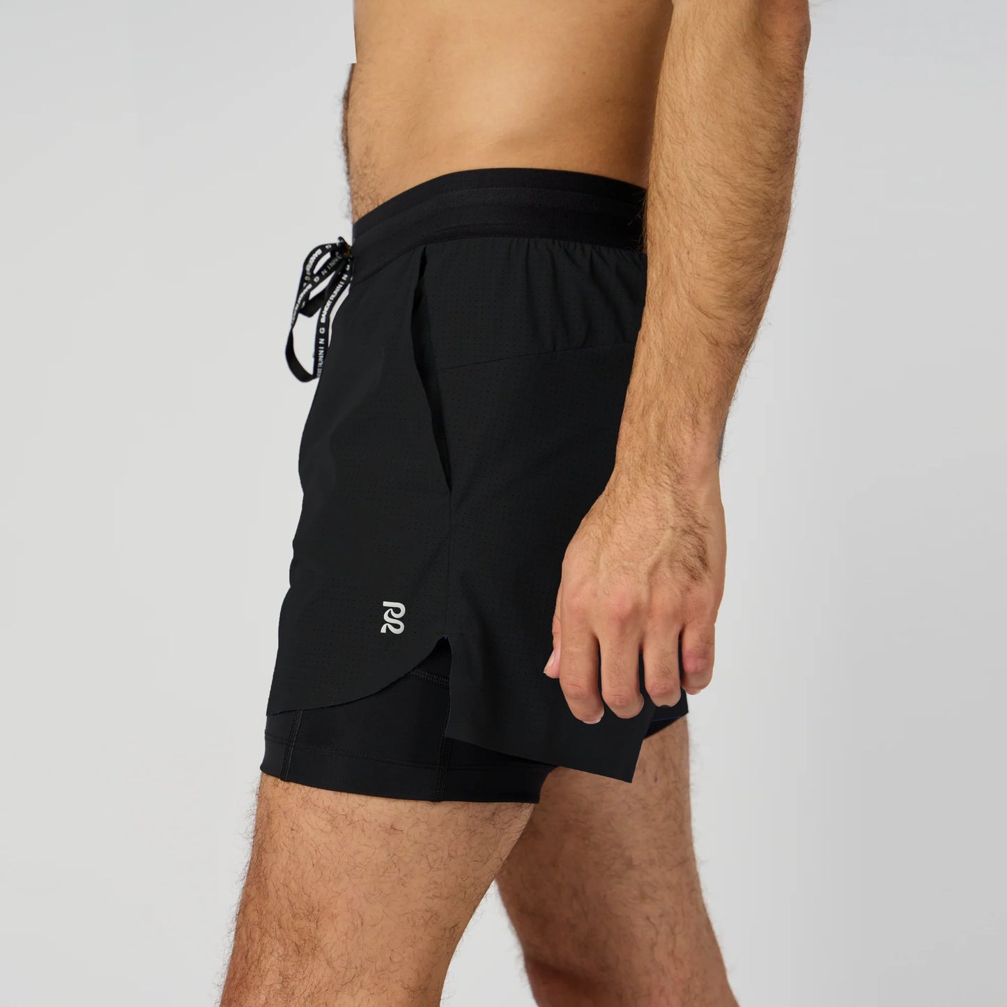 VENTO 2-IN-1 TRAINING SHORT (BLACK)