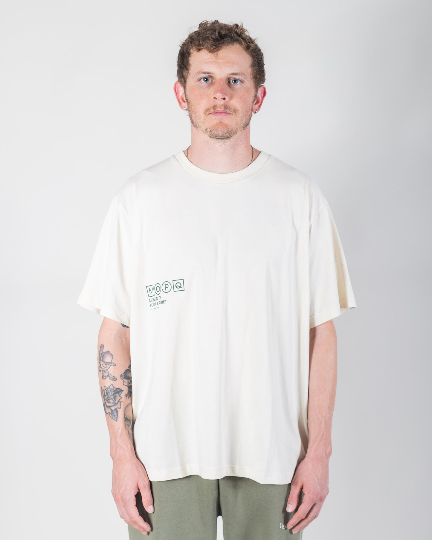 SIMPLE LIVING TEE (BONE)