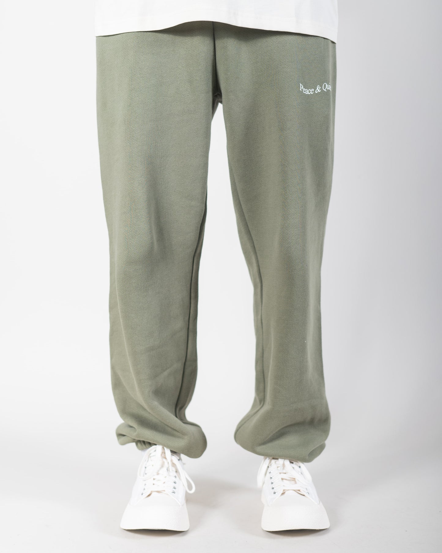 WORDMARK SWEATPANTS (OLIVE)