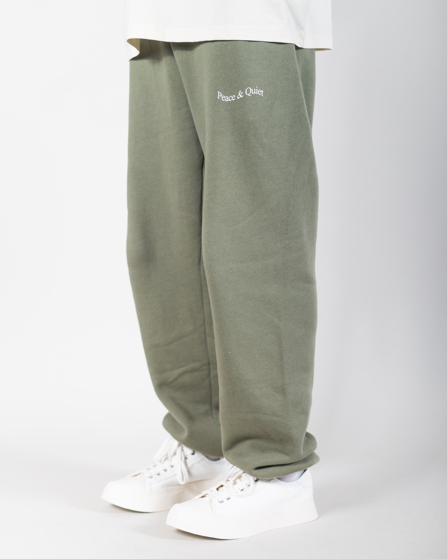 WORDMARK SWEATPANTS (OLIVE)